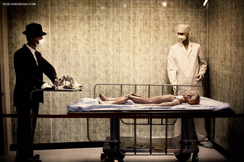 The UFO Museum and Research Center features an “alien autopsy scene” as one of the exhibits. Photo by Rob Sheridan