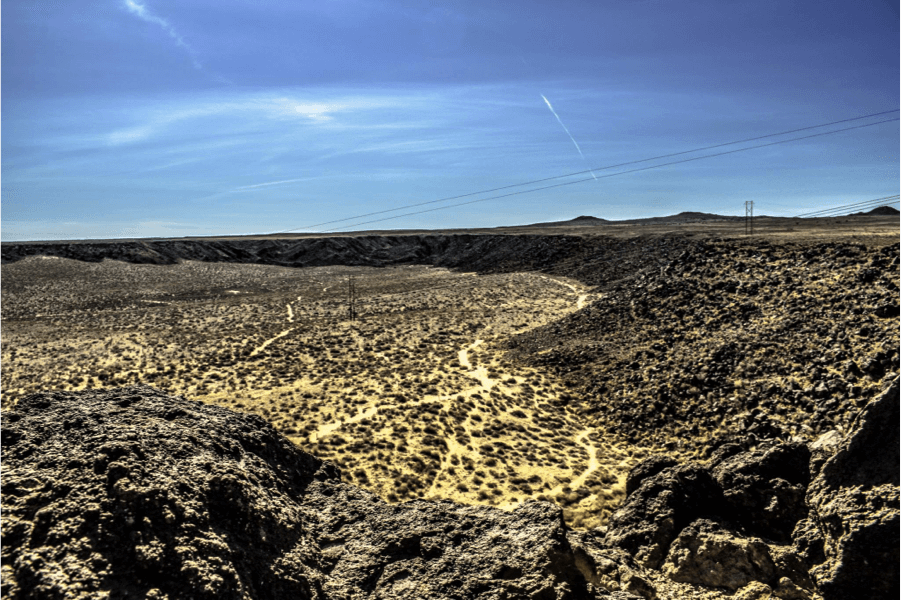 Multiple hiking trails are available at Petroglyph National Monument. Photo by Evan Barela/NMNP