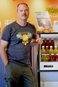 Ryan Fellows, owner of Squeezed Juice Bar in Albuquerque