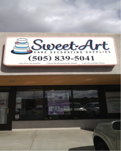 Sweet Art Cake Decorating Supplies store. 3296 Coors Blvd NW, Albuquerque, NM 