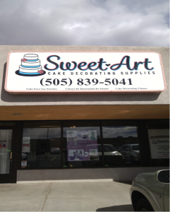 Sweet Art Cake Decorating Supplies store. 3296 Coors Blvd NW, Albuquerque, NM