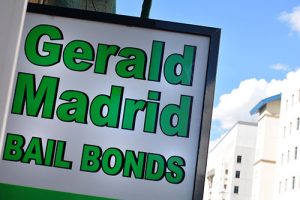 Gerald Madrid Bail Bonds is located in downtown Albuquerque. Photo by Ricky Garcia / NM News Port