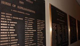 House of Reps Plaque in Santa Fe